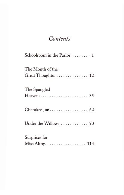 Schoolroom in the Parlor