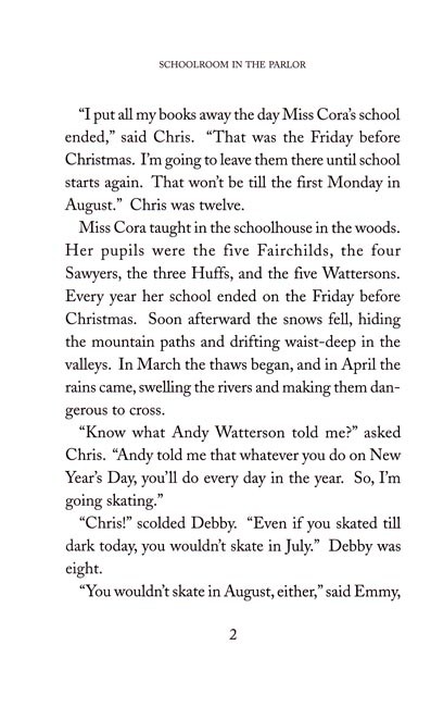 Schoolroom in the Parlor