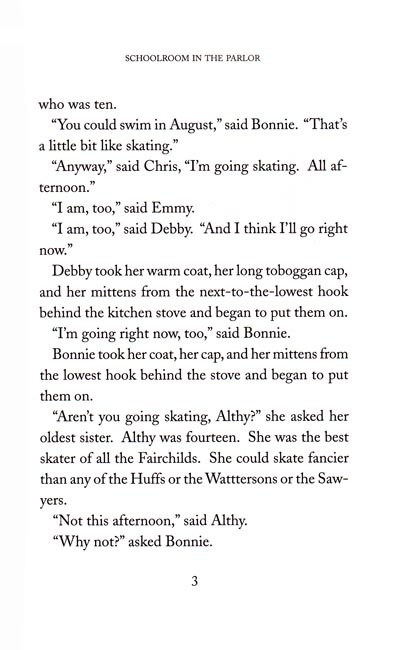 Schoolroom in the Parlor