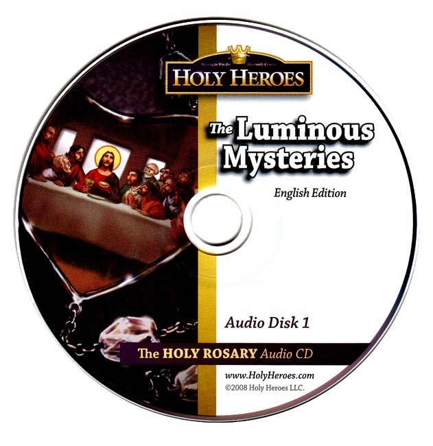 Holy Heroes CD: The Luminous Mysteries