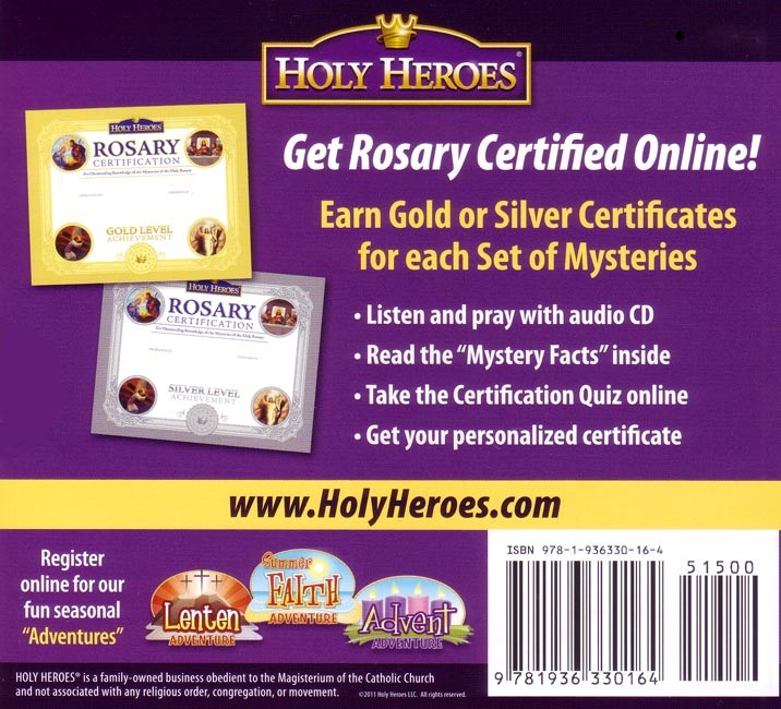 Holy Heroes CD: The Luminous Mysteries