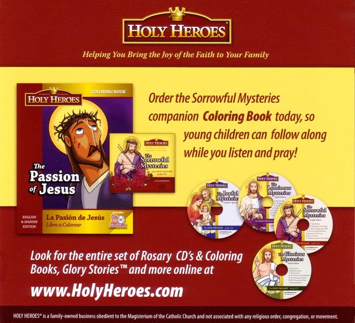Holy Heroes CD: The Sorrowful Mysteries
