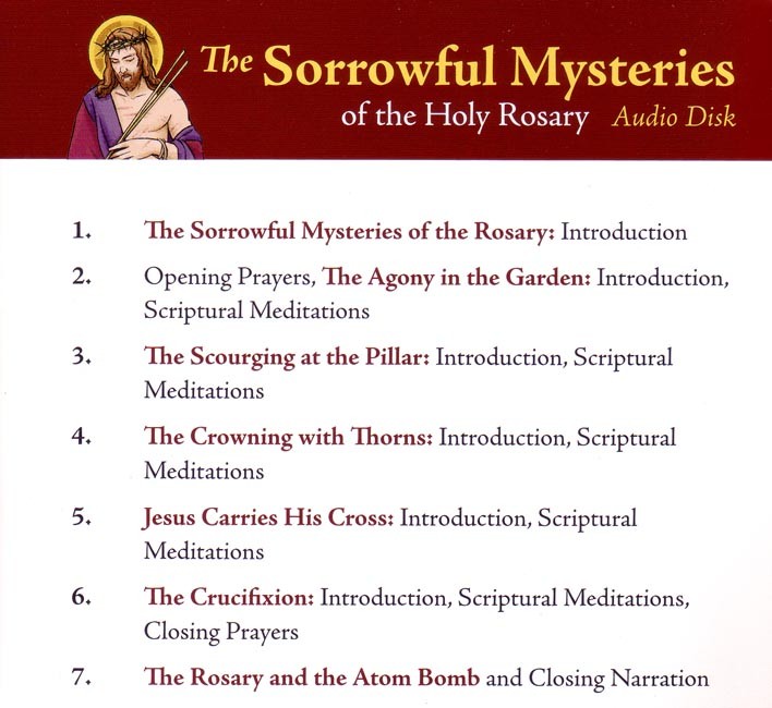 Holy Heroes CD: The Sorrowful Mysteries