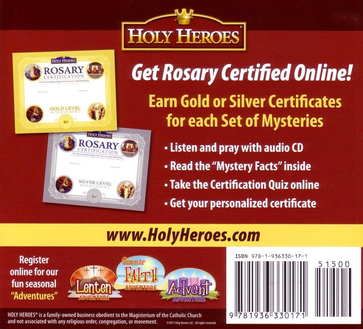 Holy Heroes CD: The Sorrowful Mysteries