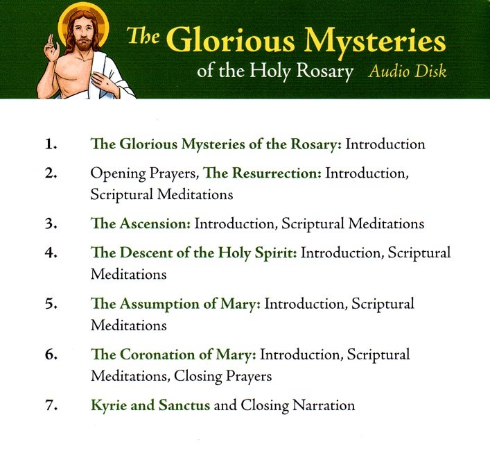 Holy Heroes CD: The Glorious Mysteries