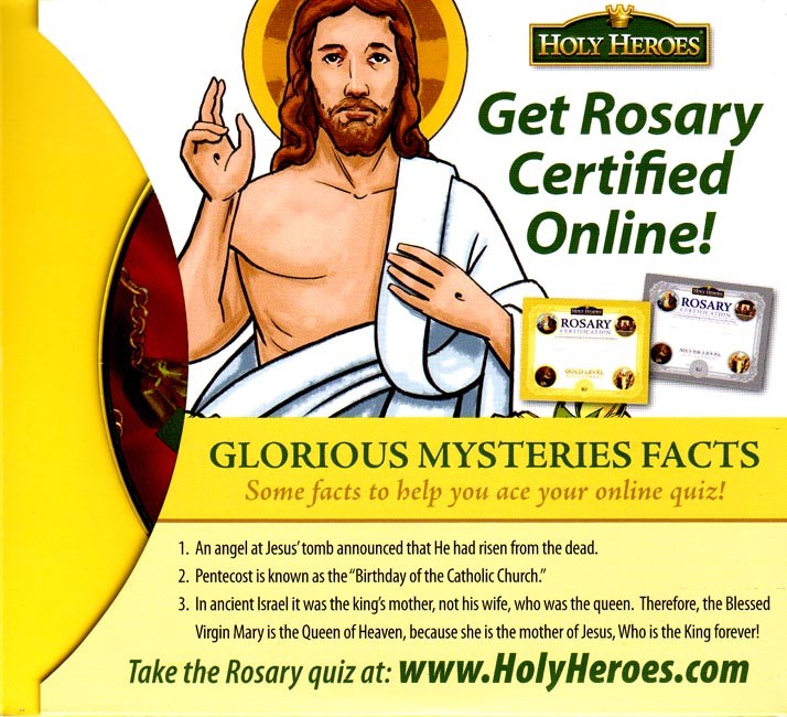 Holy Heroes CD: The Glorious Mysteries