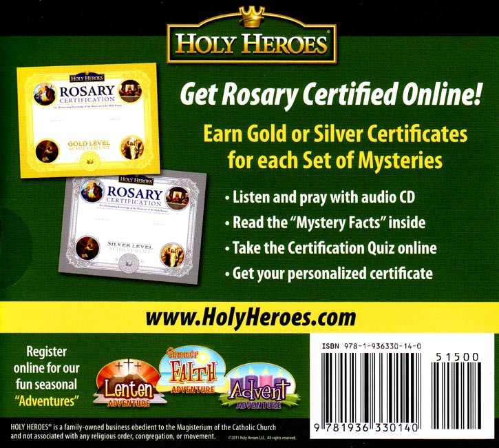 Holy Heroes CD: The Glorious Mysteries