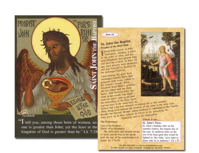 Holy Traders Set No. 4 Saint Trading Cards