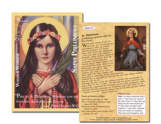 Holy Traders Set No. 4 Saint Trading Cards