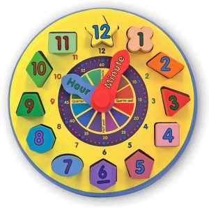 Shape Clock Matching Shape Sorting Clock