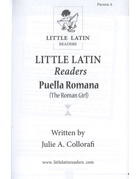 Little Latin Readers: Liber Primus Reader - Puella Romana