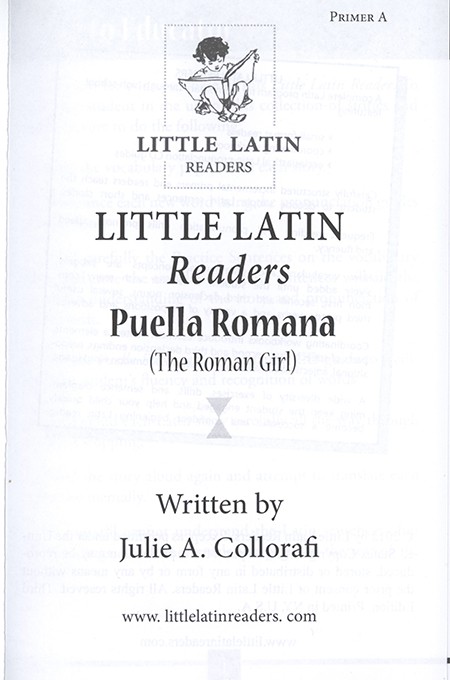 Little Latin Readers: Liber Primus Reader - Puella Romana