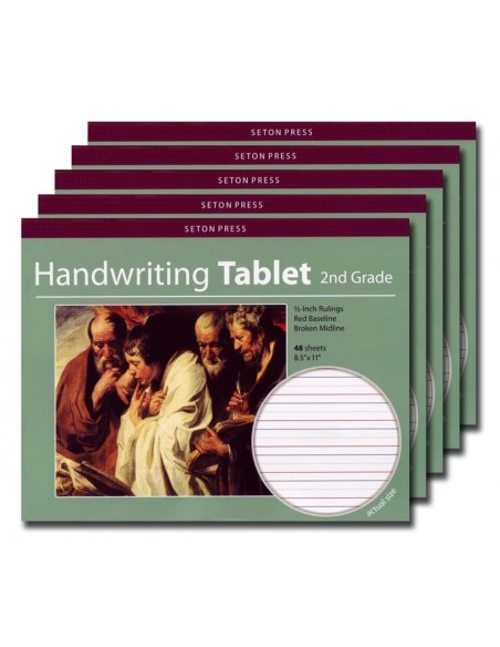 Grade 2 Handwriting Tablet - 5 pack