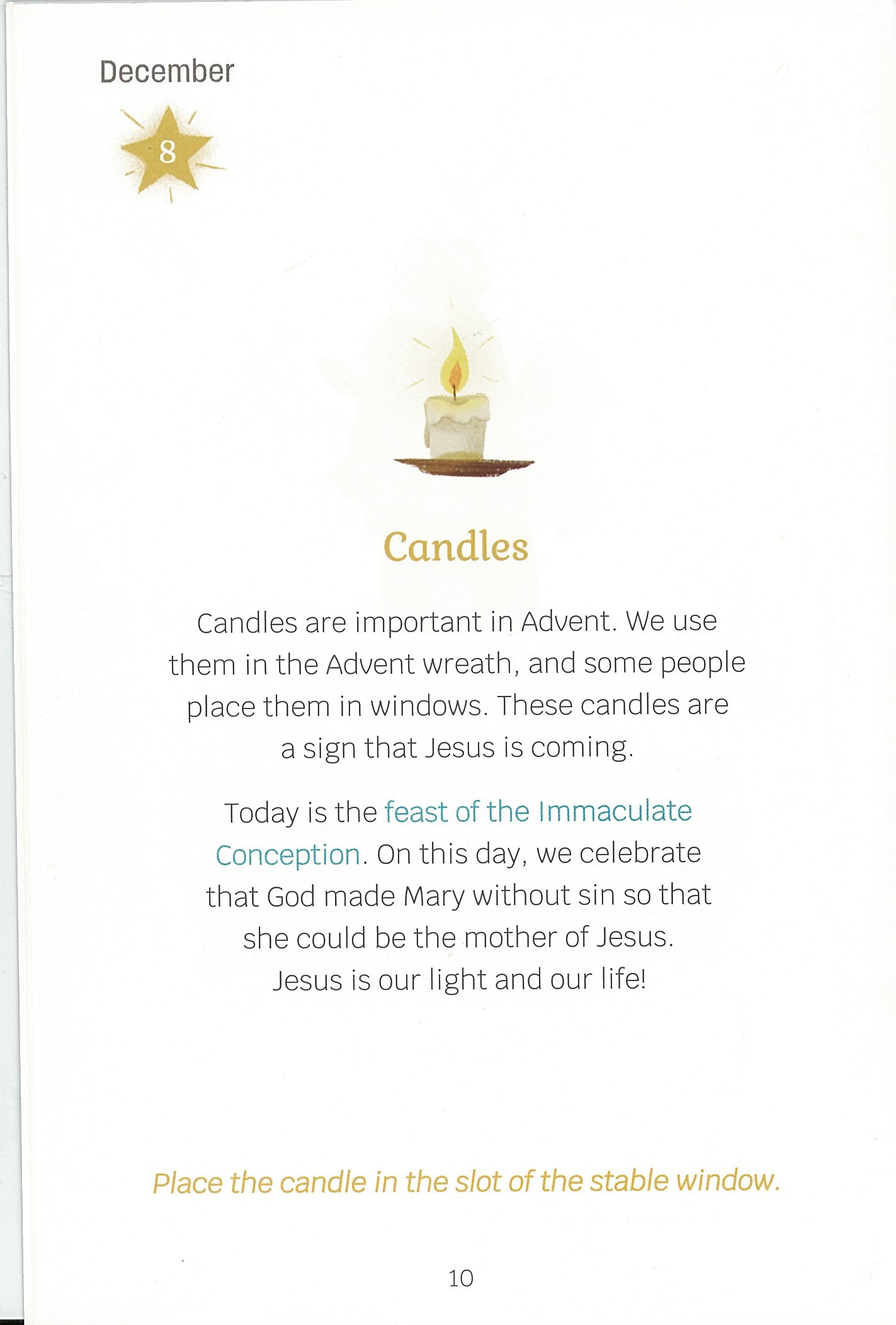 My Nativity Pop-out Advent Calendar