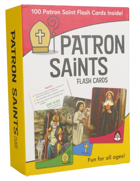 Patron Saints Flash Cards