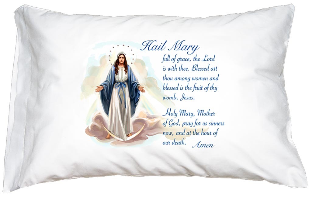 Hail Mary Pillowcase