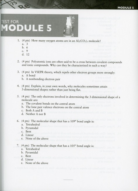 Exploring Creation with Chemistry Solutions Manual (3rd Ed.)