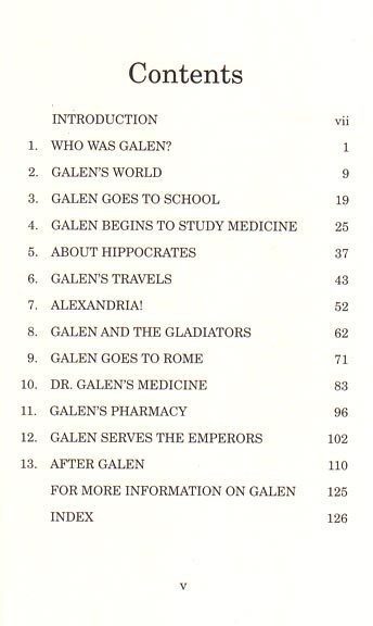 Galen and the Gateway to Medicine