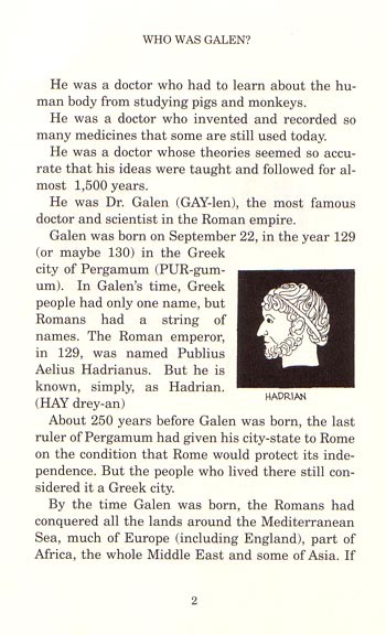Galen and the Gateway to Medicine