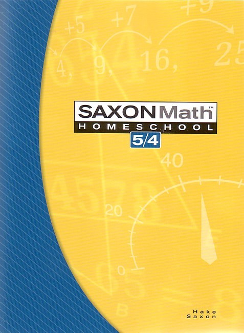 Saxon 54 (Homeschool