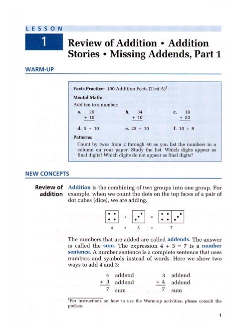 Saxon 54 (Homeschool, 3rd edition) Text