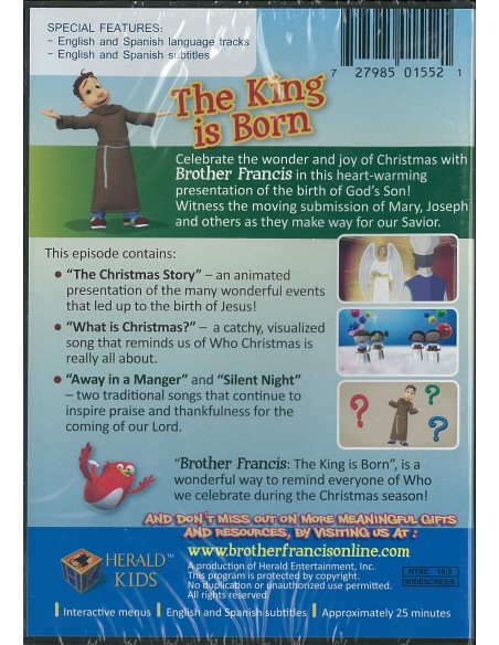 Brother Francis DVD: O Holy Night: The King is Born
