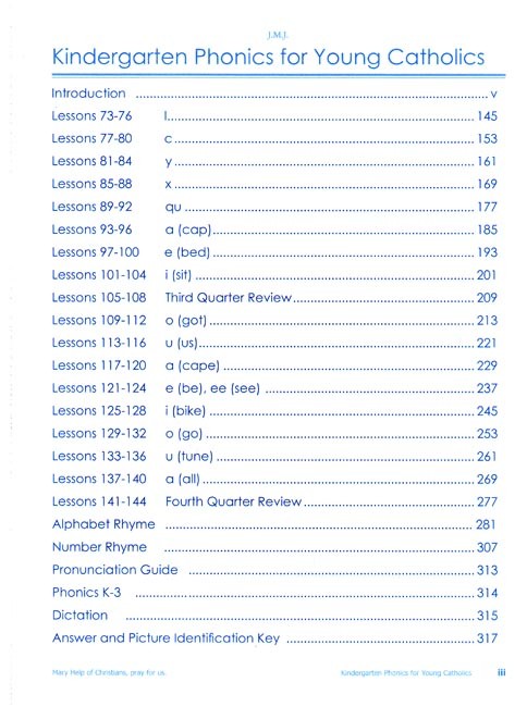 Kindergarten Phonics Part 2 Legacy Edition