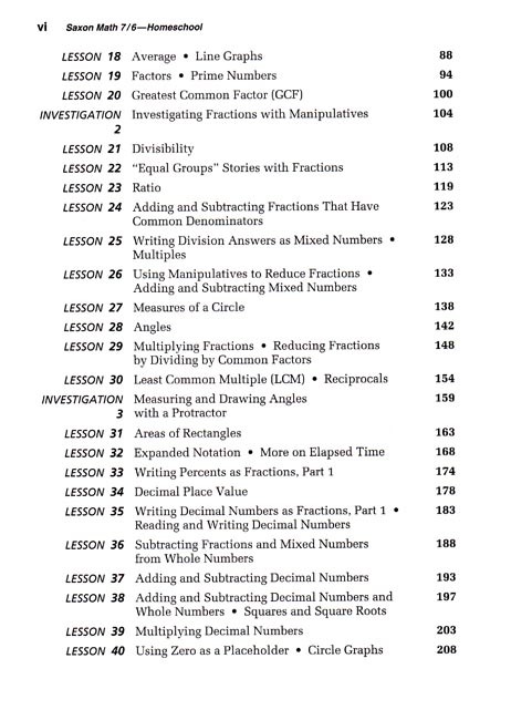 Saxon 76 (Homeschool, 4th edition) Text