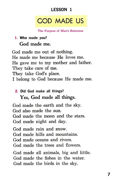 First Communion Catechism, Grades 1-3