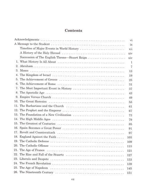 Lord of History Workbook and Study Guide