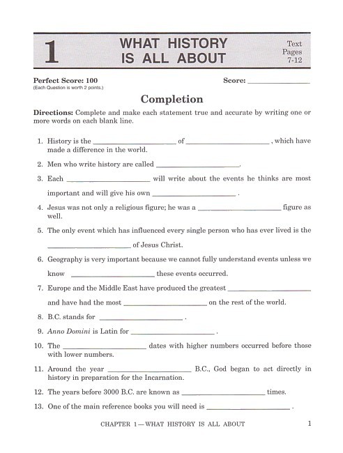 Christ the King, Lord of History Workbook and Study Guide