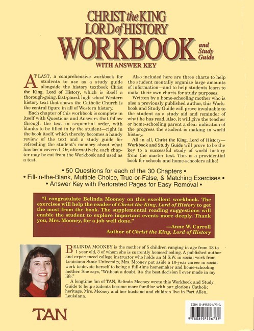 Christ the King, Lord of History Workbook and Study Guide