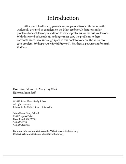 Math 6 Practice Problems Workbook