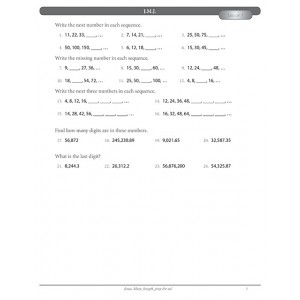 Math 6 Practice Problems Workbook