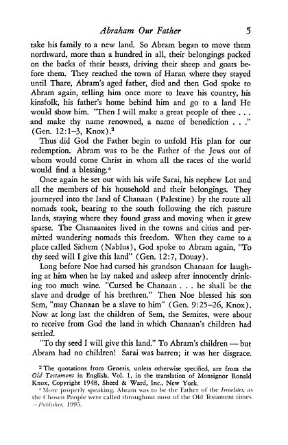 Saints and Our Children, The