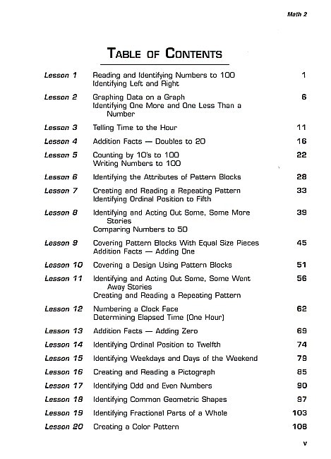 Saxon Math 2 Teacher's Manual