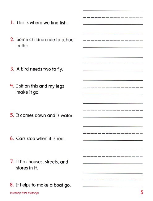 Reading/Thinking Skills Level A
