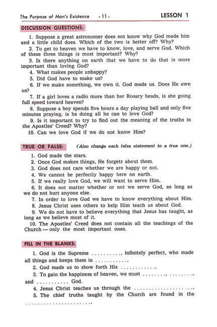 Baltimore Catechism No. 2 (Grades 6-8)