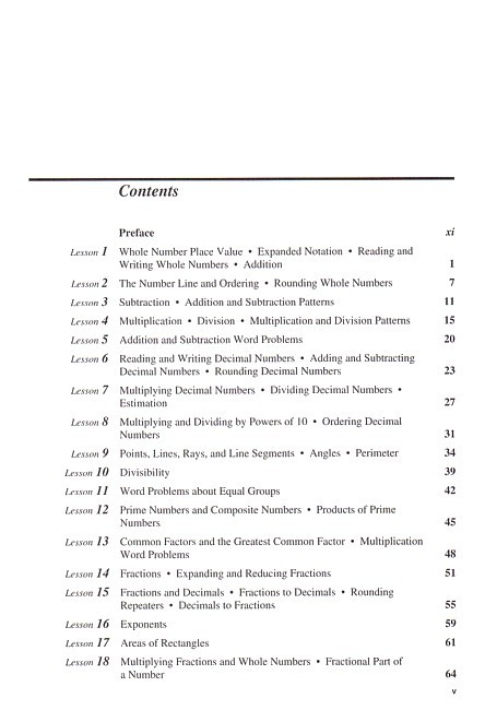 Saxon Algebra 1/2 (3rd edition) Text