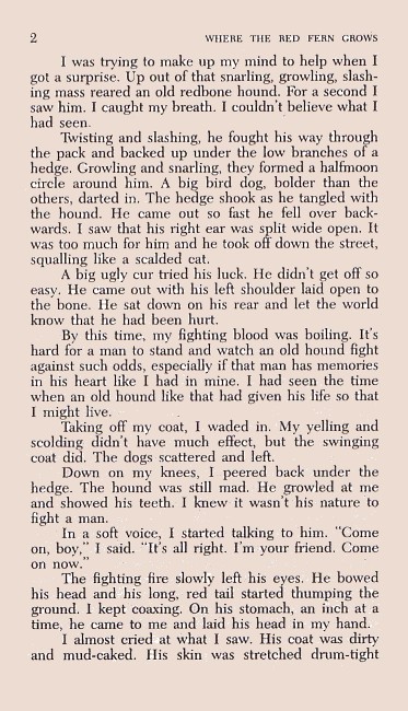 Where the Red Fern Grows