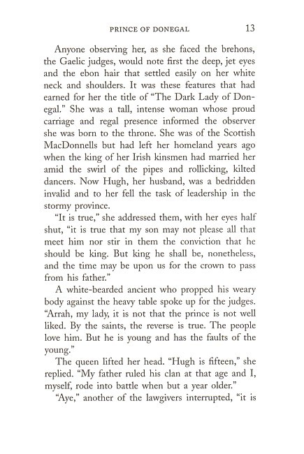 Red Hugh, Prince of Donegal