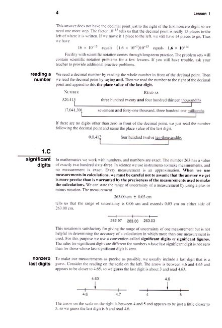 Saxon Physics (1st edition) Textbook