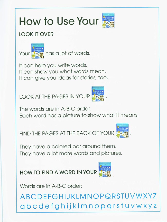 Picture Dictionary (Kindergarten-Grade 2)