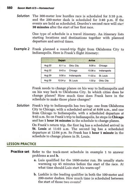 Saxon 65 (Homeschool, 3rd edition) Text