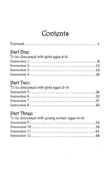 Mother's Little Helper (Family Life Education for Girls)