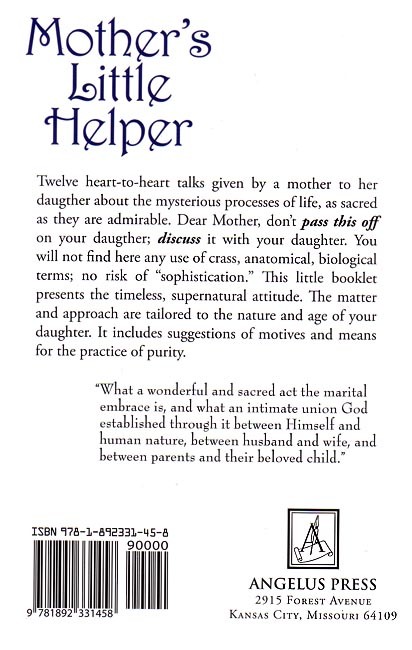 Mother's Little Helper (Family Life Education for Girls)