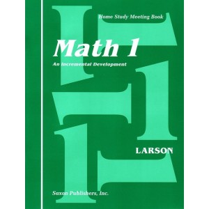 Saxon Math 1 Meeting Book