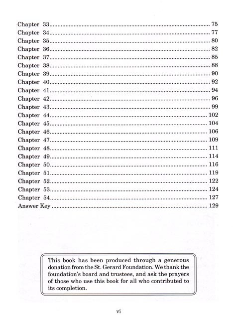 Reading 5 for Young Catholics Comprehension (key in book)