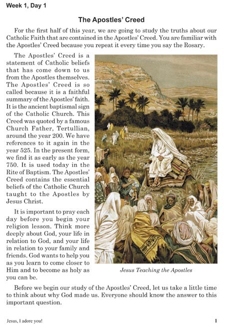 Religion 4 for Young Catholics (key in book)