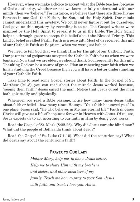 Religion 4 for Young Catholics (key in book)